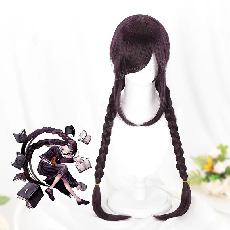 Anime Danganronpa Touko Fukawa Dark Purple Long Braids Hair Cosplay Wig for Halloween Party+free Wig Cap
Anime Danganronpa Touko Fukawa Dark Purple Long Braids Hair Cosplay Wig for Halloween Party+free Wig Cap