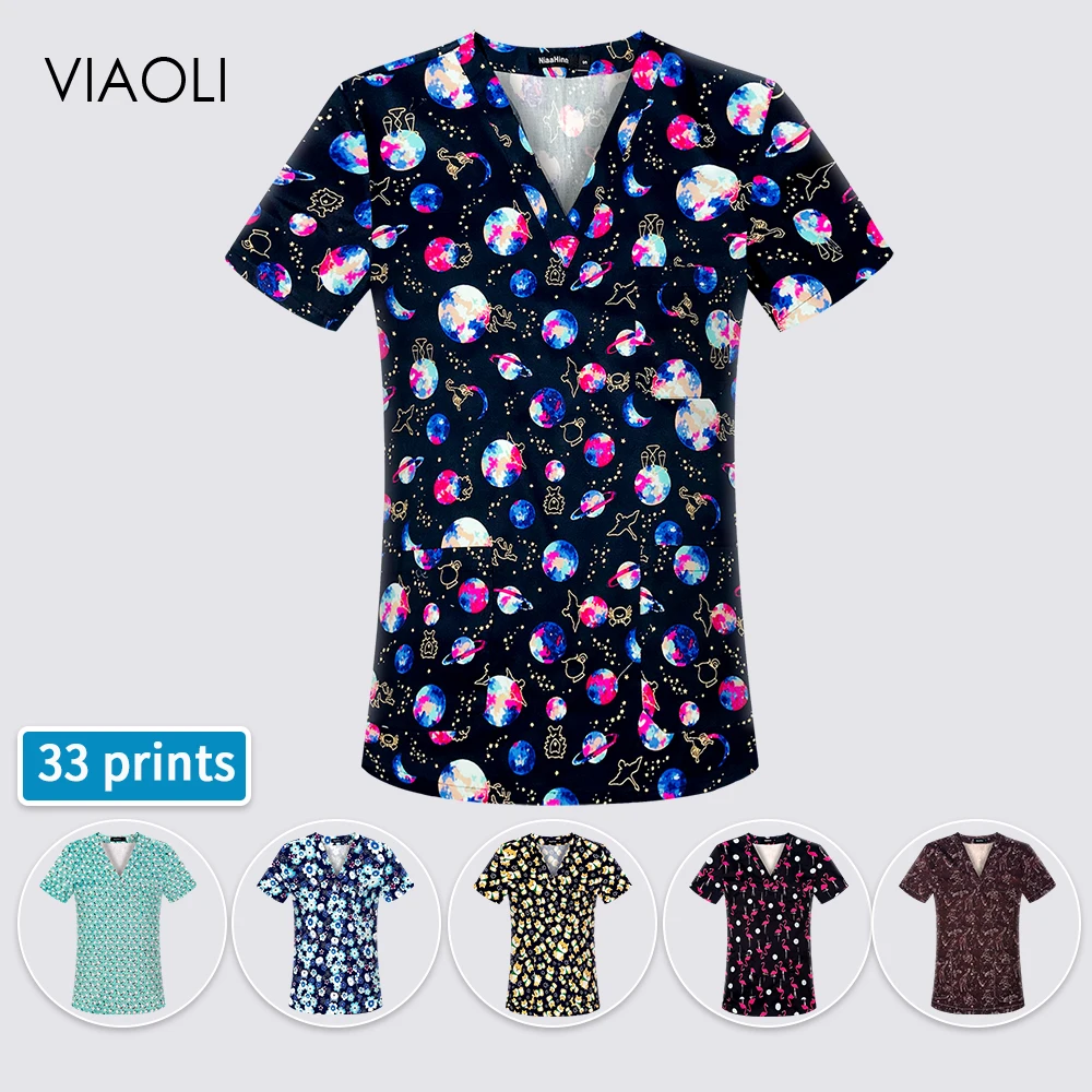 Для женщин короткий рукав Красота форма v-образный вырез скрабы Топы униформа для сотрудниц спа-салонов здоровья, которые работают на кажды...
Для женщин короткий рукав Красота форма v-образный вырез скрабы Топы униформа для сотрудниц спа-салонов здоровья, которые работают на кажды...