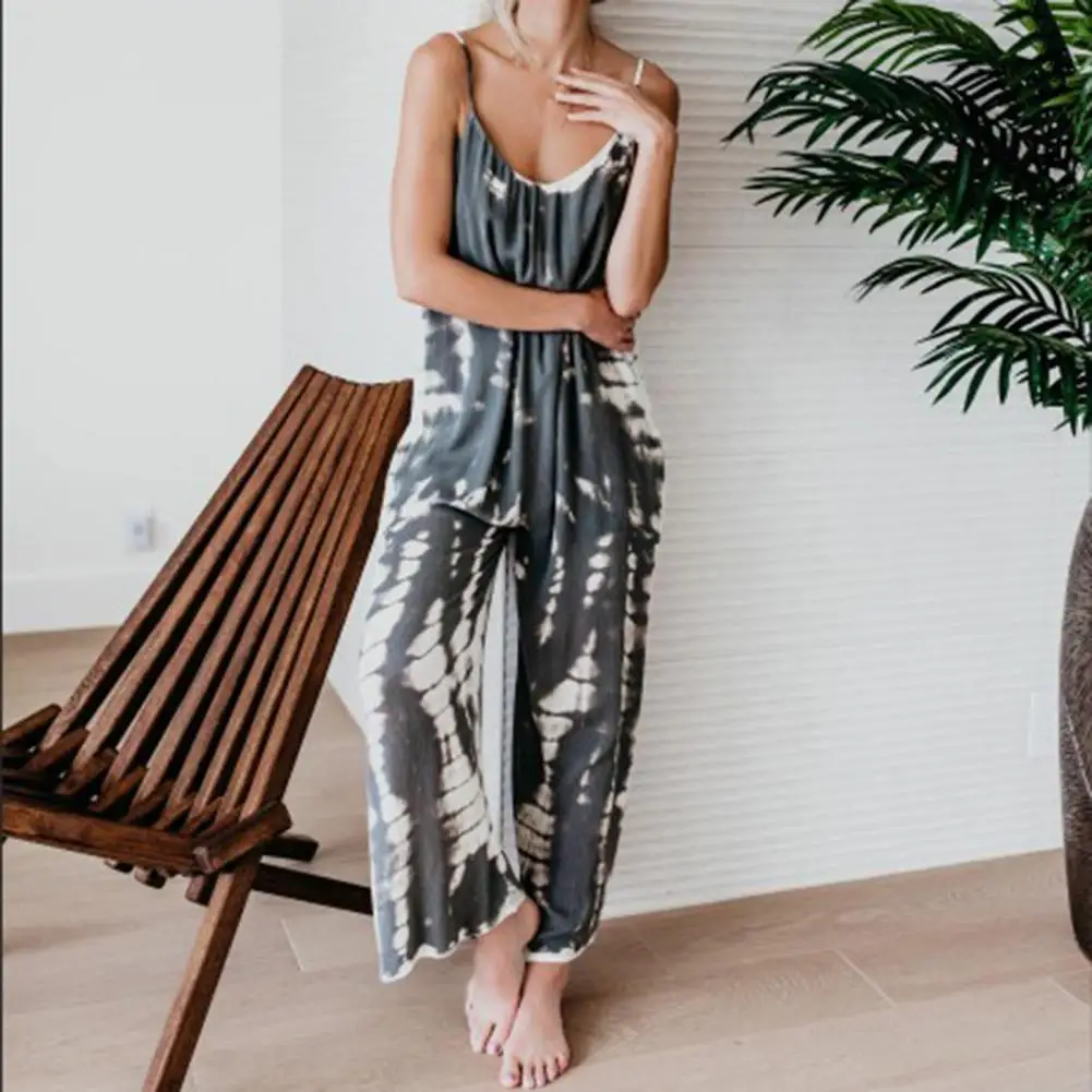 Women Sleeveless Tie-dye Beach Boho Casual Jumpsuit 2021 Summer Homewear Beach Vacation High Street Romper Overalls Dropshipping
Women Sleeveless Tie-dye Beach Boho Casual Jumpsuit 2021 Summer Homewear Beach Vacation High Street Romper Overalls Dropshipping