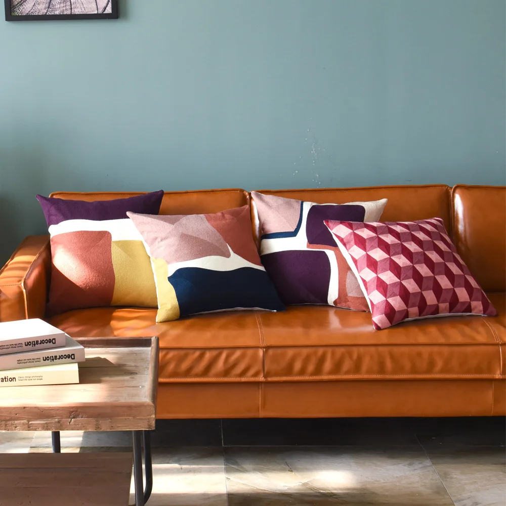 Mediterranean Style Colorful Throw Pillow Case Abstract Geometric Cushion Cover Car Sofa Home Decor Cotton Pillowcase Almofadas
Mediterranean Style Colorful Throw Pillow Case Abstract Geometric Cushion Cover Car Sofa Home Decor Cotton Pillowcase Almofadas