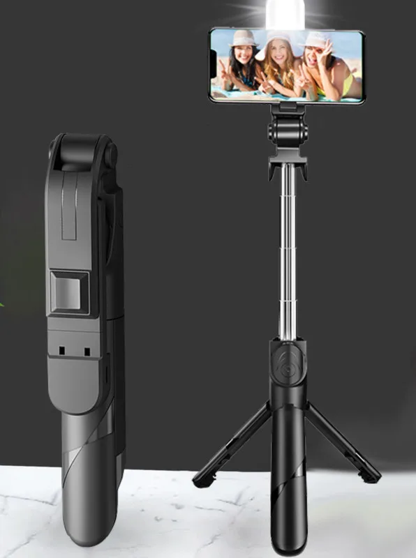 2021 NEW Bluetooth Wireless Selfie Stick Mini Tripod Extendable Monopod With Fill Light Remote Shutter
2021 NEW Bluetooth Wireless Selfie Stick Mini Tripod Extendable Monopod With Fill Light Remote Shutter