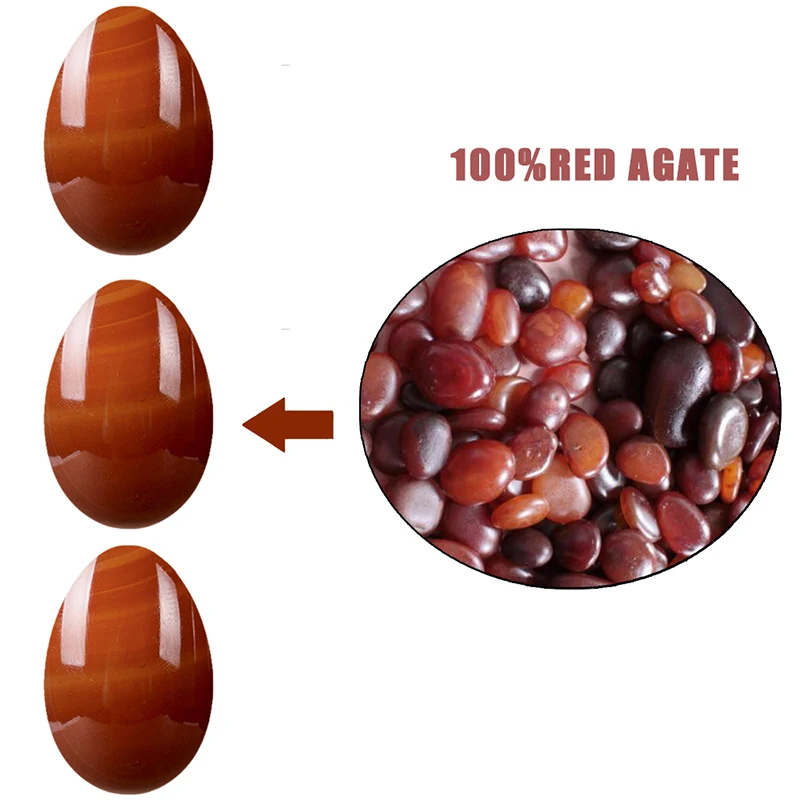 Yoni Egg Set Kegel Exercise Vaginal Pelvic Muscles Tightening Massage Ball Back Hole Jade Eggs Women Postpartum Repairs Massager