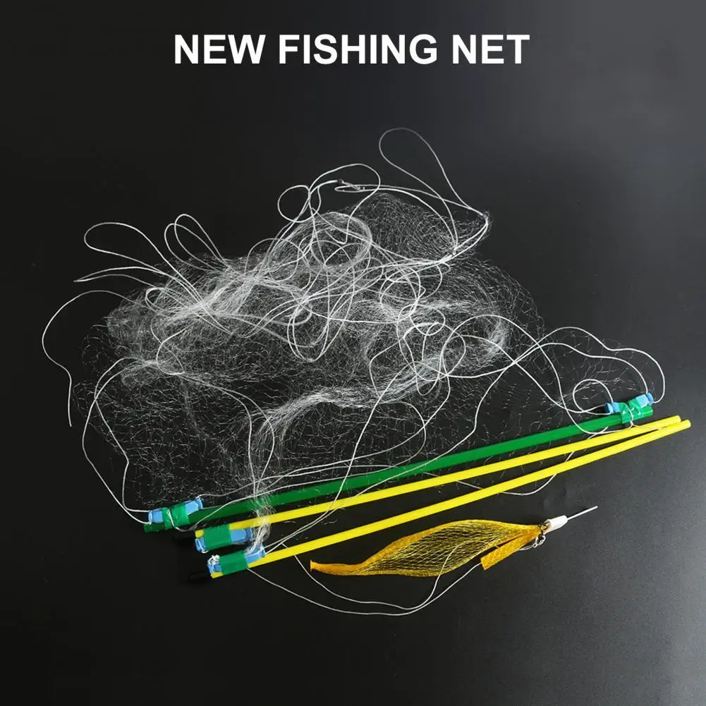 Fishing Net High Strength Wear Resistant Plastic Fish Shrimp Crayfish Trap Catching Mesh for Angling
Fishing Net High Strength Wear Resistant Plastic Fish Shrimp Crayfish Trap Catching Mesh for Angling