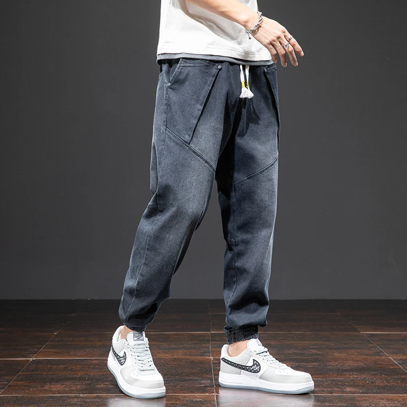 Plus Size Harem Jeans Men Stretched Denim Pants Streetwear Black Joggers Men Casual Baggy Jeans Trousers 6XL 7XL 8XL
Plus Size Harem Jeans Men Stretched Denim Pants Streetwear Black Joggers Men Casual Baggy Jeans Trousers 6XL 7XL 8XL
