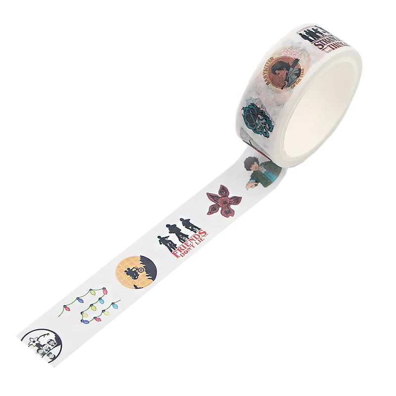 CA141 15mm X 5m Strange Thing TV Shows Washi Tape Paper DIY Decorative Adhesive Tape Stationery Masking Tapes Supplies
CA141 15mm X 5m Strange Thing TV Shows Washi Tape Paper DIY Decorative Adhesive Tape Stationery Masking Tapes Supplies