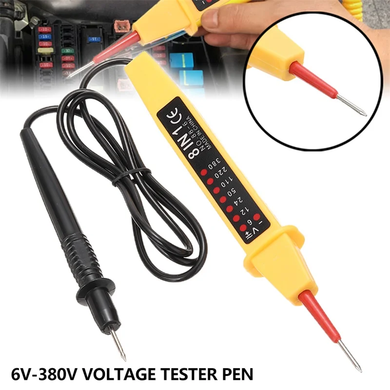 Omody Upgraded Voltage Detector Pen Auto/Manual Mode Adjustable Sensitivity Dual Range Non-contact AC Voltage Tester Live Wire
Omody Upgraded Voltage Detector Pen Auto/Manual Mode Adjustable Sensitivity Dual Range Non-contact AC Voltage Tester Live Wire