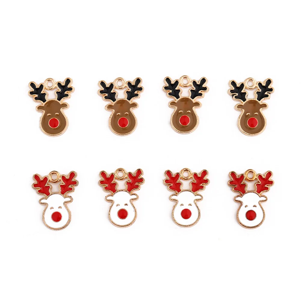 NEW 10 Pcs Elk Pendants Charms For Necklaces Earrings Decoration DIY Christmas phone Charms Jewelry Accessories
NEW 10 Pcs Elk Pendants Charms For Necklaces Earrings Decoration DIY Christmas phone Charms Jewelry Accessories