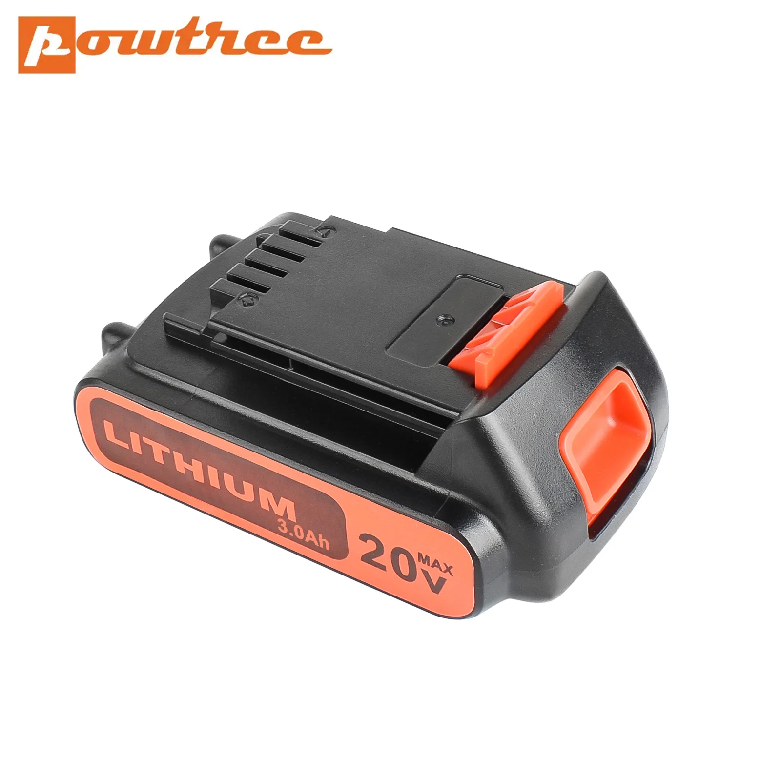 Литий-ионная аккумуляторная батарея Powtree 18 в/20 в 3000 мАч сменная для