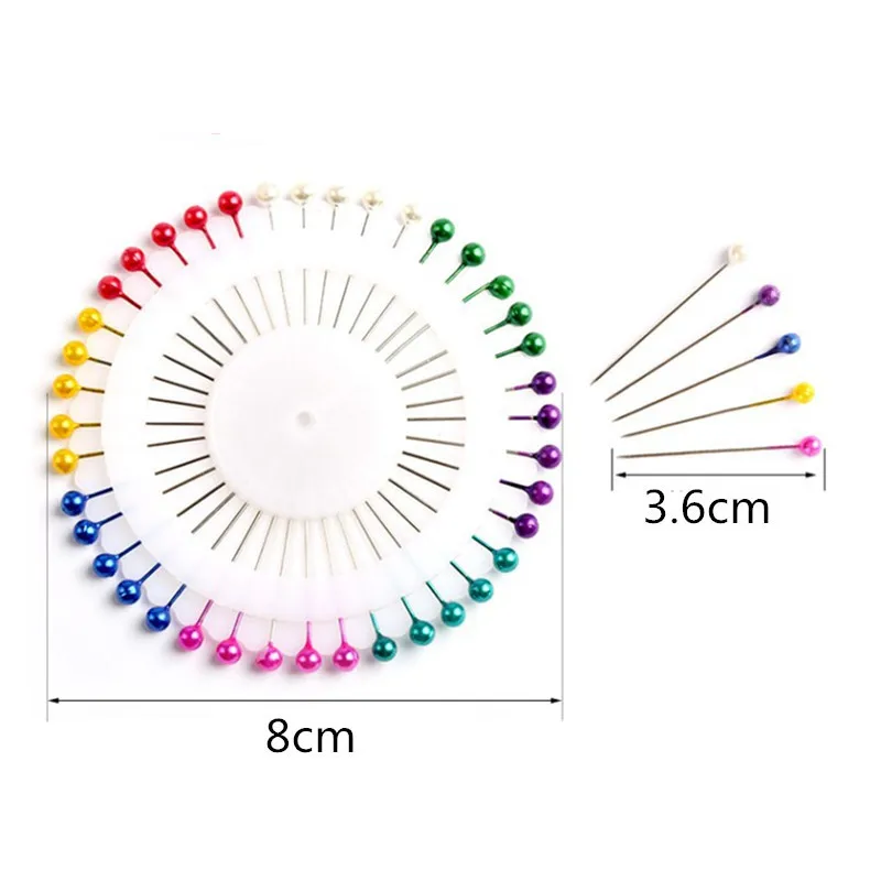 2pcs Multi-Color Pearl Head Pins Wedding Craft Dressmaking Patchwork Straight Sewing Needle Pins for Sewing Decoration
2pcs Multi-Color Pearl Head Pins Wedding Craft Dressmaking Patchwork Straight Sewing Needle Pins for Sewing Decoration