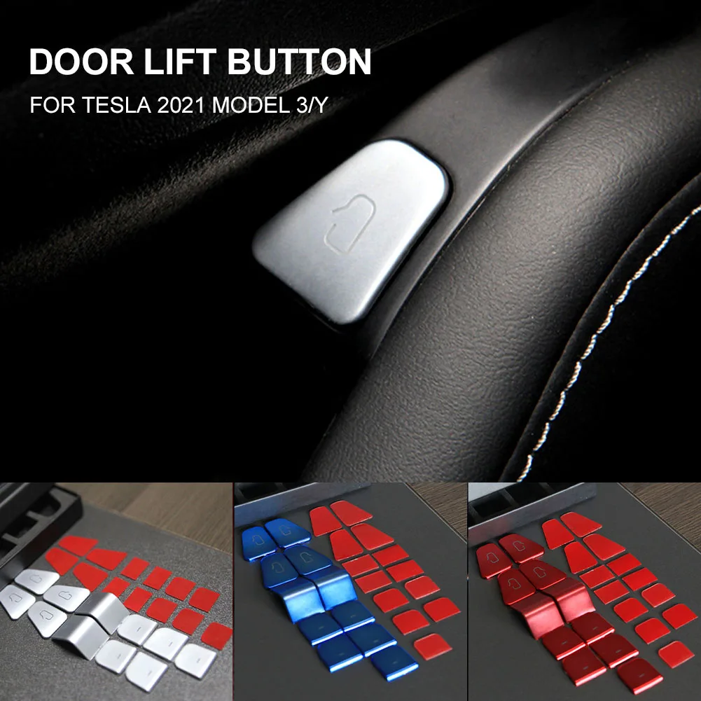 Car Window Switch Button Sticker Window Lift Button Trim Cover for Tesla 2021 Model3 Model Y Car Interior Decoration Accessories
Car Window Switch Button Sticker Window Lift Button Trim Cover for Tesla 2021 Model3 Model Y Car Interior Decoration Accessories