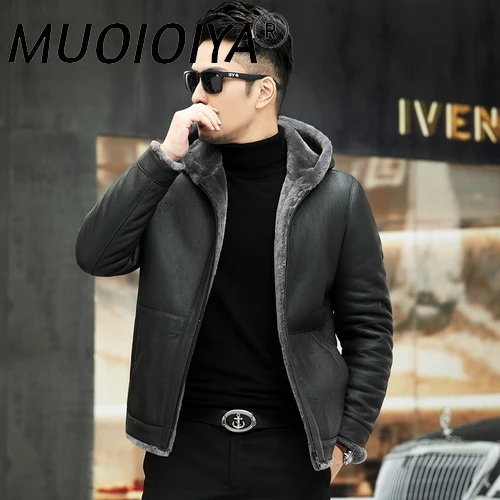 MUOIOYIA Natural Fur Jacket Men Winter Warm Hooded Coat 100% Leather Jackets Streetwear Mens Clothes Chaquetas Hombre WPY4381
MUOIOYIA Natural Fur Jacket Men Winter Warm Hooded Coat 100% Leather Jackets Streetwear Mens Clothes Chaquetas Hombre WPY4381