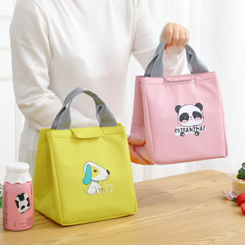BRIVILAS cute lunch bag for kids insulation portable waterproof picnic cooler tote bag breakfast school handle reusable food bag
BRIVILAS cute lunch bag for kids insulation portable waterproof picnic cooler tote bag breakfast school handle reusable food bag