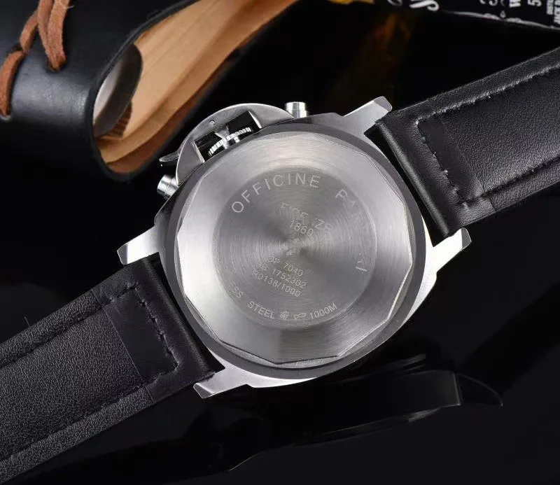 Men's Wrist Watches Luxury TOP LUMINOR-BRAND Men Watche Quartz Fashion Waterproof Mans Wristwatch Sport Clock 44mm Dial Diameter
Men's Wrist Watches Luxury TOP LUMINOR-BRAND Men Watche Quartz Fashion Waterproof Mans Wristwatch Sport Clock 44mm Dial Diameter
