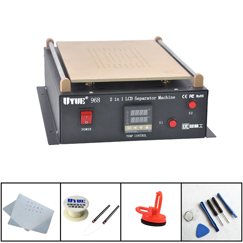 Max 14inch Separating Machine Screen Separator Build-in Dual Vacuum Pump For iPad/Samsung Tablet PC LCD Separator Screen Repair 
Max 14inch Separating Machine Screen Separator Build-in Dual Vacuum Pump For iPad/Samsung Tablet PC LCD Separator Screen Repair