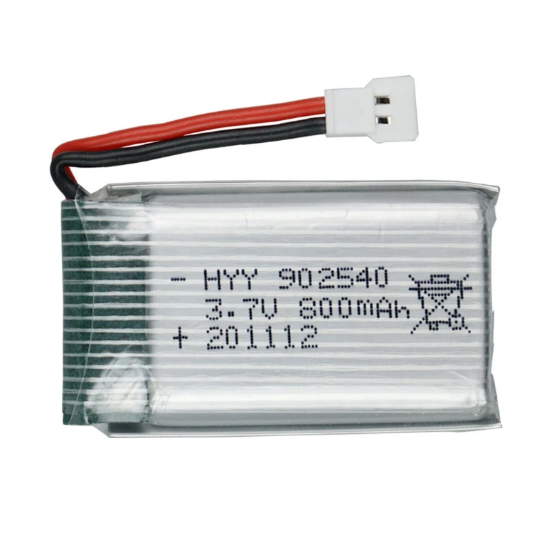 2021 New 3.7V 800mAh 902540 Lithium Battery For Syma X5 X5C X5S X5SC X5HW X5HC Quadcopter
2021 New 3.7V 800mAh 902540 Lithium Battery For Syma X5 X5C X5S X5SC X5HW X5HC Quadcopter