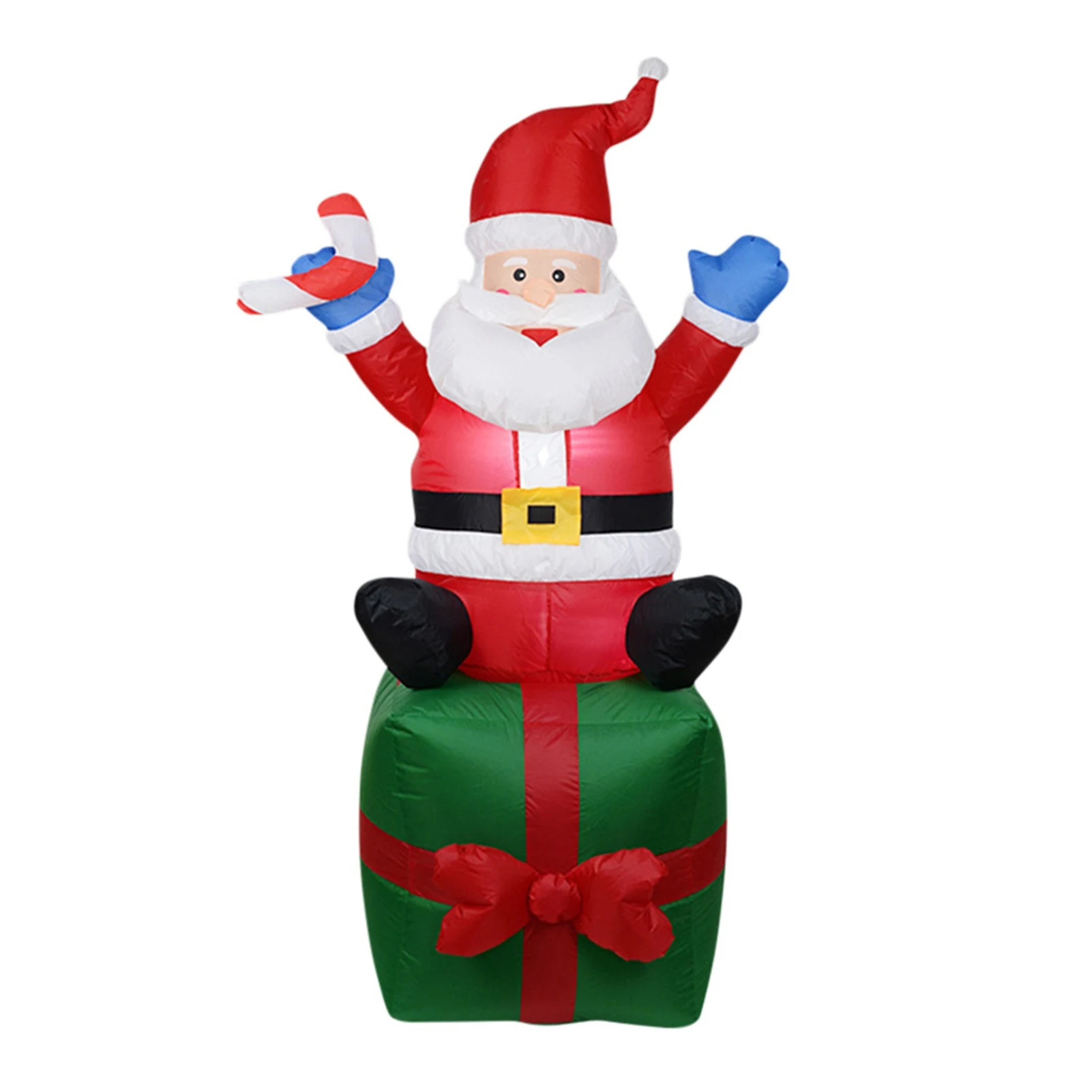 1.8 M Inflatable Santa Claus Christmas Outdoors Ornaments Xmas New Year Party Home Shop Yard DIY Decoration Christmas Kit
1.8 M Inflatable Santa Claus Christmas Outdoors Ornaments Xmas New Year Party Home Shop Yard DIY Decoration Christmas Kit