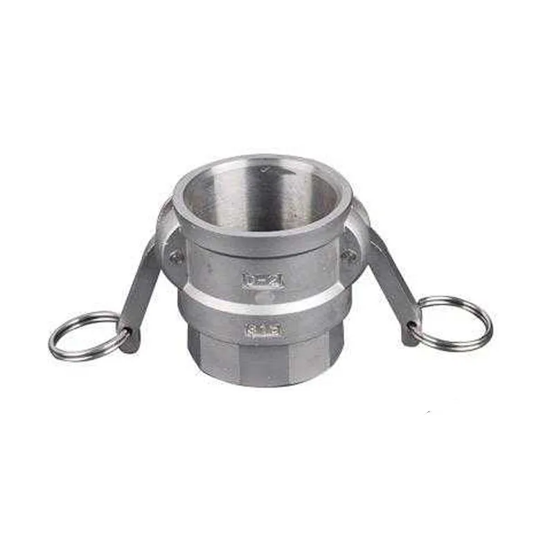 BSPT 1/2"-2" Type D Female CamLock Cam Groove Fitting with Male Pipe Threads SUS304 Max 250Psi Vavle
BSPT 1/2"-2" Type D Female CamLock Cam Groove Fitting with Male Pipe Threads SUS304 Max 250Psi Vavle