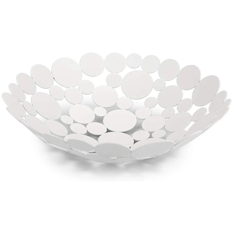 Metal Fruit Bowl Basket Creative Table Centerpiece Fruit Stand Decorative Countertop Fruit Holder 
Metal Fruit Bowl Basket Creative Table Centerpiece Fruit Stand Decorative Countertop Fruit Holder