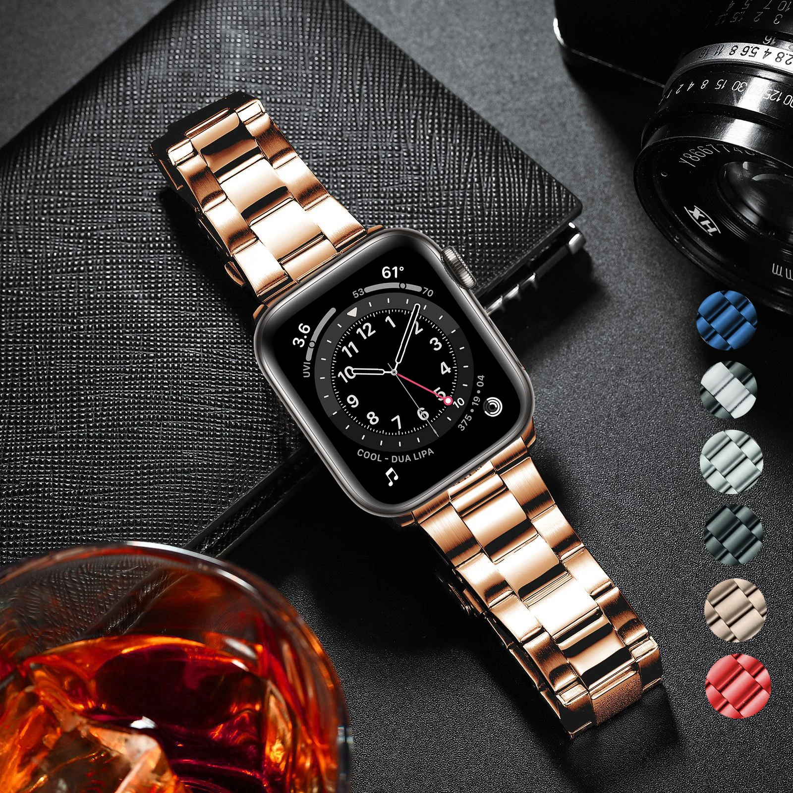 Ремешок для Apple Watch 6 5 4 SE 44 мм 40 мм 3 42 мм 38 мм, металлический браслет из нержавеющей стали для iwatch, аксессуары для женщин и мужчин
Ремешок для Apple Watch 6 5 4 SE 44 мм 40 мм 3 42 мм 38 мм, металлический браслет из нержавеющей стали для iwatch, аксессуары для женщин и мужчин