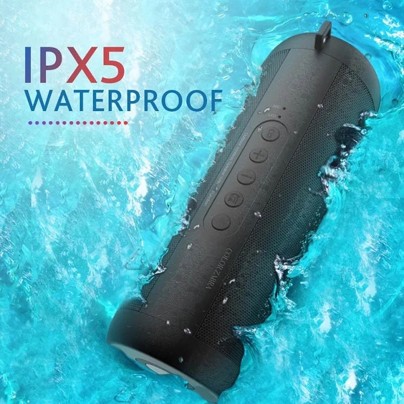 T2 Bluetooth Music Bass Speaker Waterproof Portable Outdoor LED Wireless Column Loudspeaker Support TF Card FM Radio Aux Input
T2 Bluetooth Music Bass Speaker Waterproof Portable Outdoor LED Wireless Column Loudspeaker Support TF Card FM Radio Aux Input