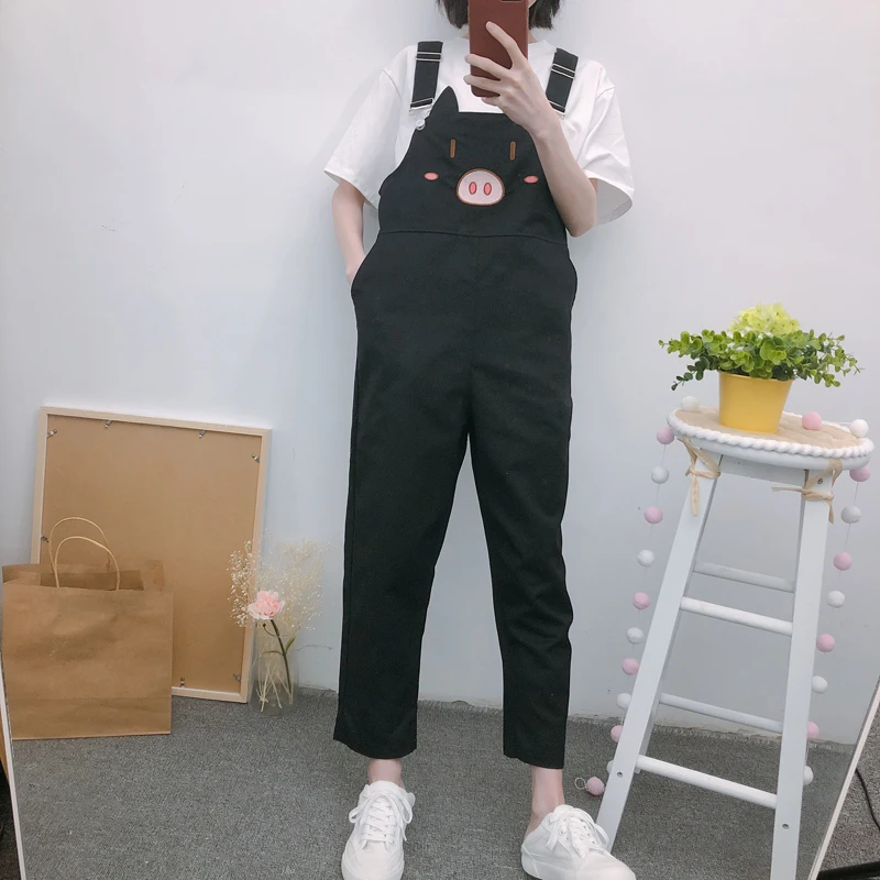 Jumpsuits Women Printed High Quality Loose Comfortable Womens Korean Style Simple All Match Pockets Ankle-length Daily Jumpsuit
Jumpsuits Women Printed High Quality Loose Comfortable Womens Korean Style Simple All Match Pockets Ankle-length Daily Jumpsuit