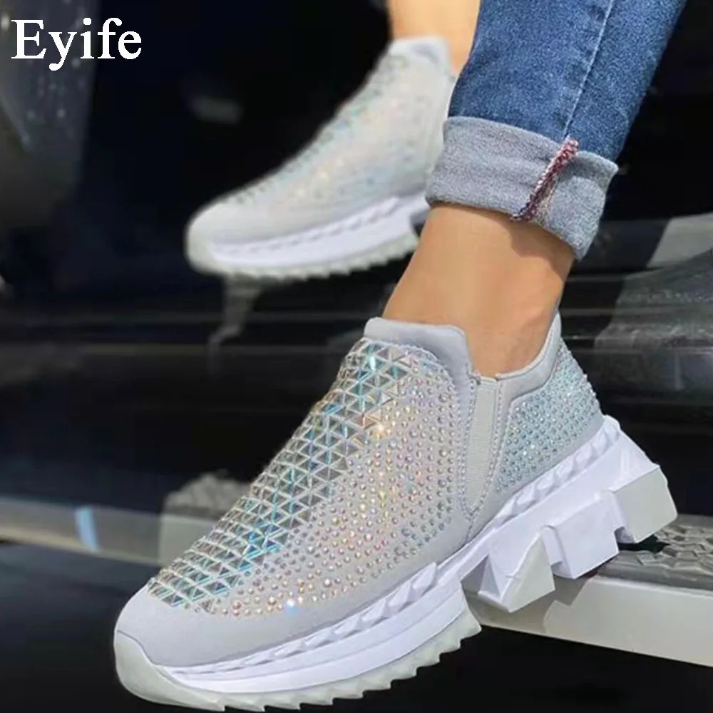 Стильные женские кроссовки Eyife Rhinstone, Новинка осени 2021, удобные слипоны на плоской подошве, лоферы 35-43, женская спортивная обувь большого раз...
Стильные женские кроссовки Eyife Rhinstone, Новинка осени 2021, удобные слипоны на плоской подошве, лоферы 35-43, женская спортивная обувь большого раз...
