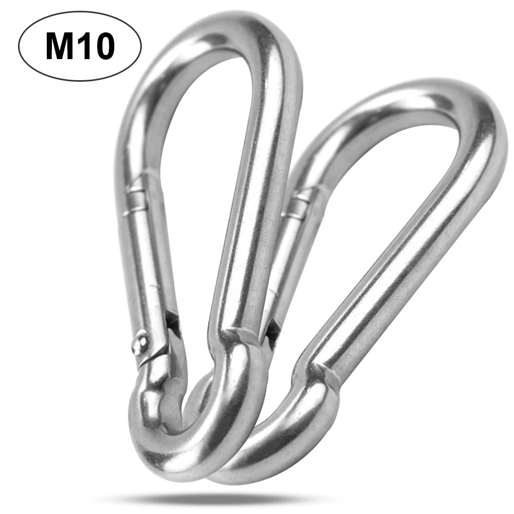 2 PCS Survival O-ring Locking Carabiner Clip Set Screw Lock Hanging Hook Buckle Karabiner Camping Climbing Equipment M10
2 PCS Survival O-ring Locking Carabiner Clip Set Screw Lock Hanging Hook Buckle Karabiner Camping Climbing Equipment M10