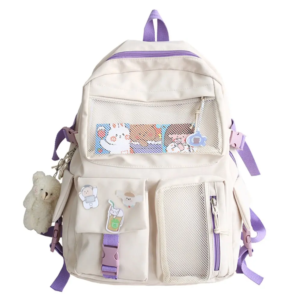Student Backpack Fashion Waterproof Backpack For Teenage Girls School Bag Cute Student Bookbag Travel Bag
Student Backpack Fashion Waterproof Backpack For Teenage Girls School Bag Cute Student Bookbag Travel Bag