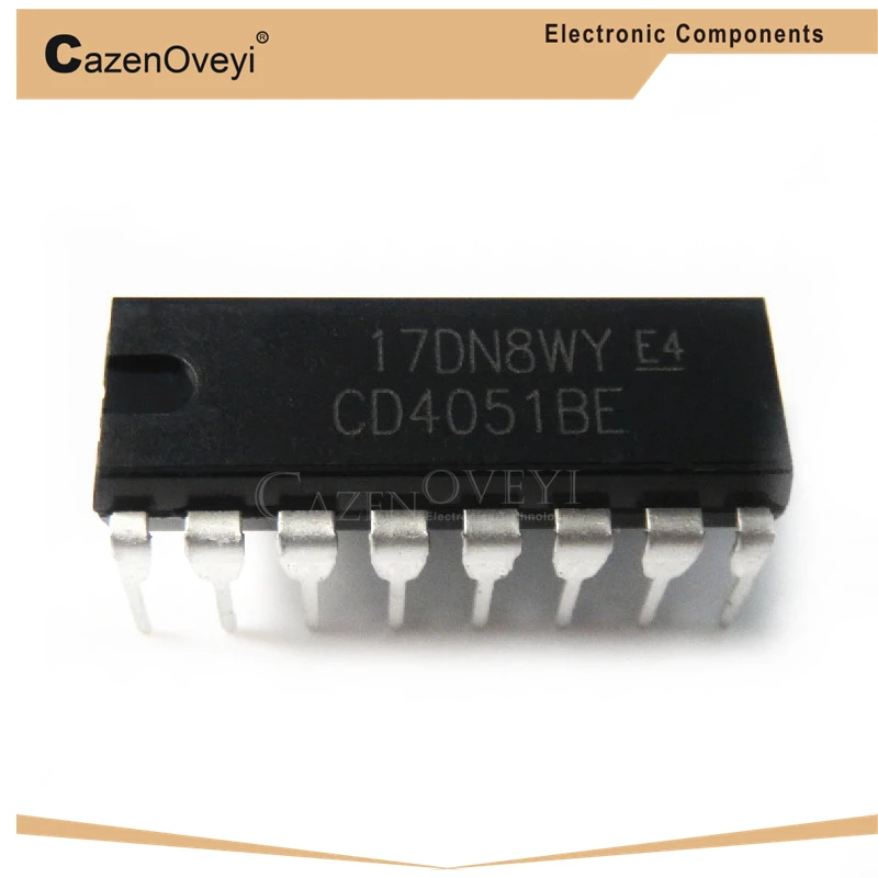 1 шт./лот CD4051BE CD4051BD CD4051 4051BE 4051 DIP 16 в наличии|dip16|cd4051 |