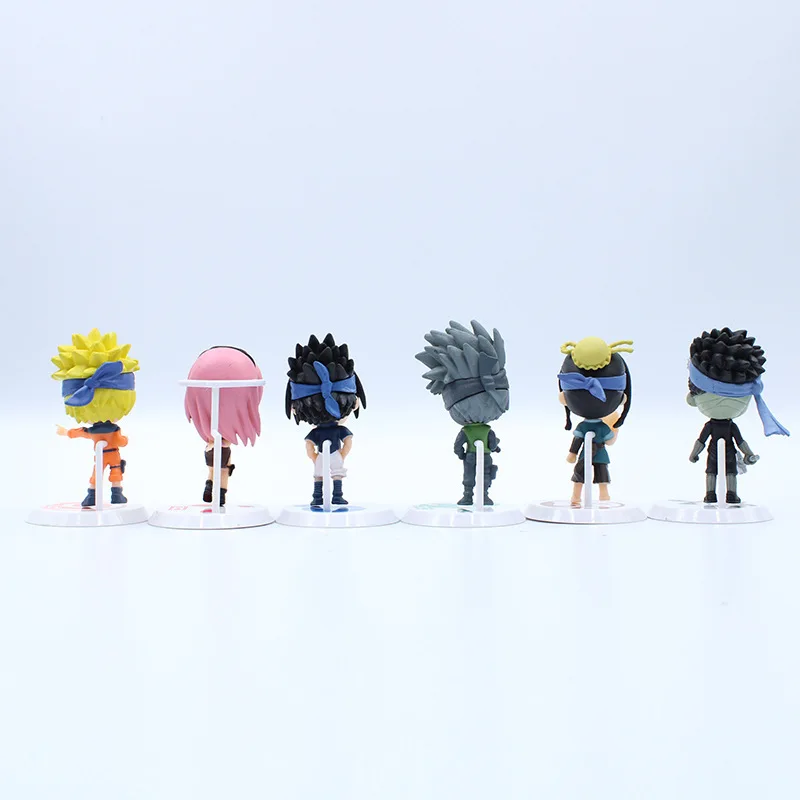 6pcs/set Anime Figure Naruto Shippuden Naruto Kakashi Sasuke Sakura Zabuza Haku Q Version Action Figures Toy Gift
6pcs/set Anime Figure Naruto Shippuden Naruto Kakashi Sasuke Sakura Zabuza Haku Q Version Action Figures Toy Gift