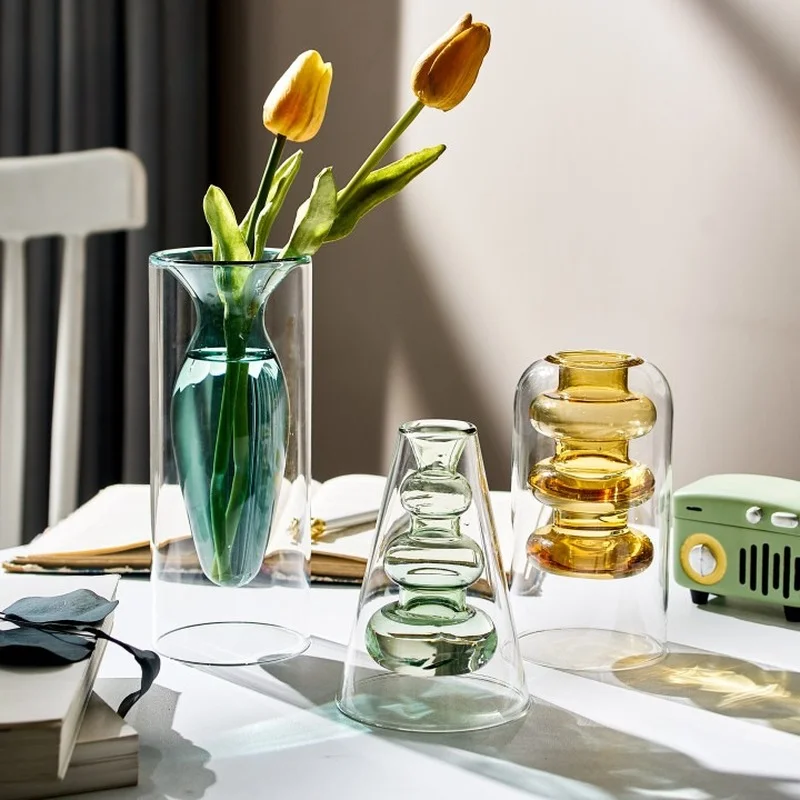 Nordic Home Desk Decoration Crystal Vases for The Interior Hydroponic Flower Stained Vase Glass Flower Base Living Room Desktop
Nordic Home Desk Decoration Crystal Vases for The Interior Hydroponic Flower Stained Vase Glass Flower Base Living Room Desktop