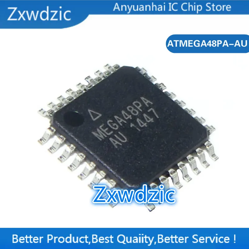 5PCS ATMEGA48PA-AU ATMEGA48PA TQFP32 ATMEGA48A-AU MEGA48PA-AU 8-bit Microcontroller with 4K Bytes In-System Programmable Flash
5PCS ATMEGA48PA-AU ATMEGA48PA TQFP32 ATMEGA48A-AU MEGA48PA-AU 8-bit Microcontroller with 4K Bytes In-System Programmable Flash