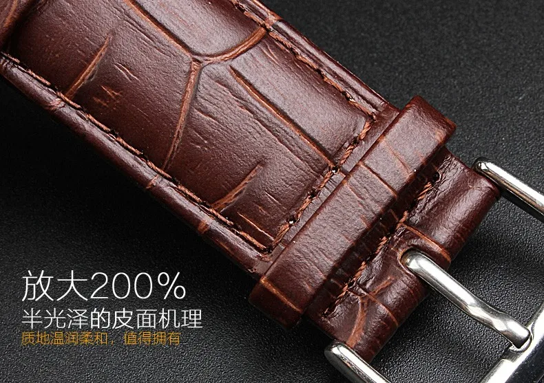 Ремешок из 2/1 натуральной крокодиловой кожи для Apple Watch Series 6/5/4/3/100% люксовый