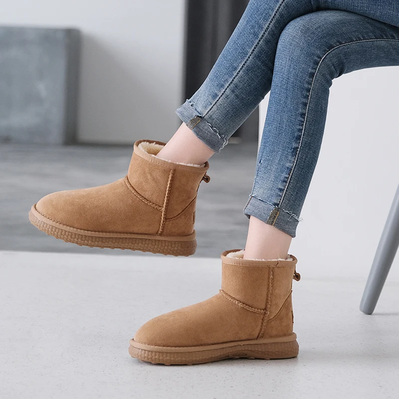 2021 Classic Snow Boots Women Warm Plush Ankle Boots Fur Winter Shoes Flats Australia Boots Ladies Warm Botas Mujer
2021 Classic Snow Boots Women Warm Plush Ankle Boots Fur Winter Shoes Flats Australia Boots Ladies Warm Botas Mujer