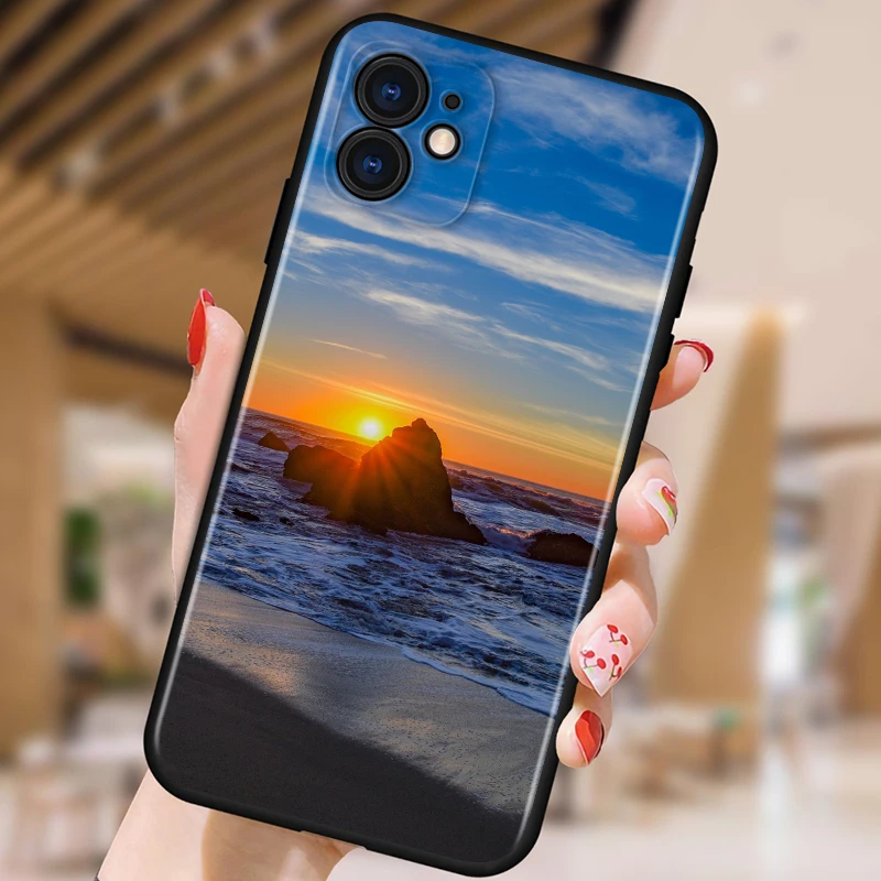 Sunset Beach Sea For Apple iPhone 12 11 XS Pro Max Mini XR X 8 7 6 6S Plus 5 SE Black Phone Case
Sunset Beach Sea For Apple iPhone 12 11 XS Pro Max Mini XR X 8 7 6 6S Plus 5 SE Black Phone Case