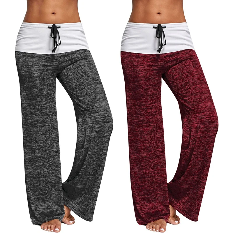 Популярные женские свободные брюки, повседневные однотонные широкие брюки со шнуровкой, женские длинные брюки, пижама, черного и винного цв...
Популярные женские свободные брюки, повседневные однотонные широкие брюки со шнуровкой, женские длинные брюки, пижама, черного и винного цв...