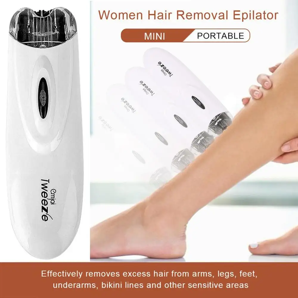 Portable Mini Hair Epilator Home Travel Painless electric Depilatory Bikini Trimmer Permanent Whole Body Hair Remover
Portable Mini Hair Epilator Home Travel Painless electric Depilatory Bikini Trimmer Permanent Whole Body Hair Remover