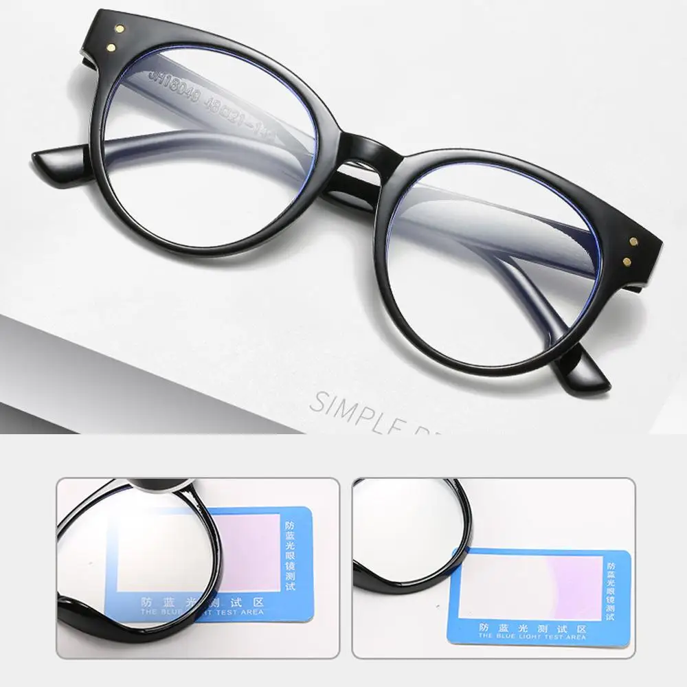 New Anti Blue Light Glasses Women Men Fashion Round Clear Lens Eyeglasses Female Computer Spectacle Black Pink Optical Frame
New Anti Blue Light Glasses Women Men Fashion Round Clear Lens Eyeglasses Female Computer Spectacle Black Pink Optical Frame
