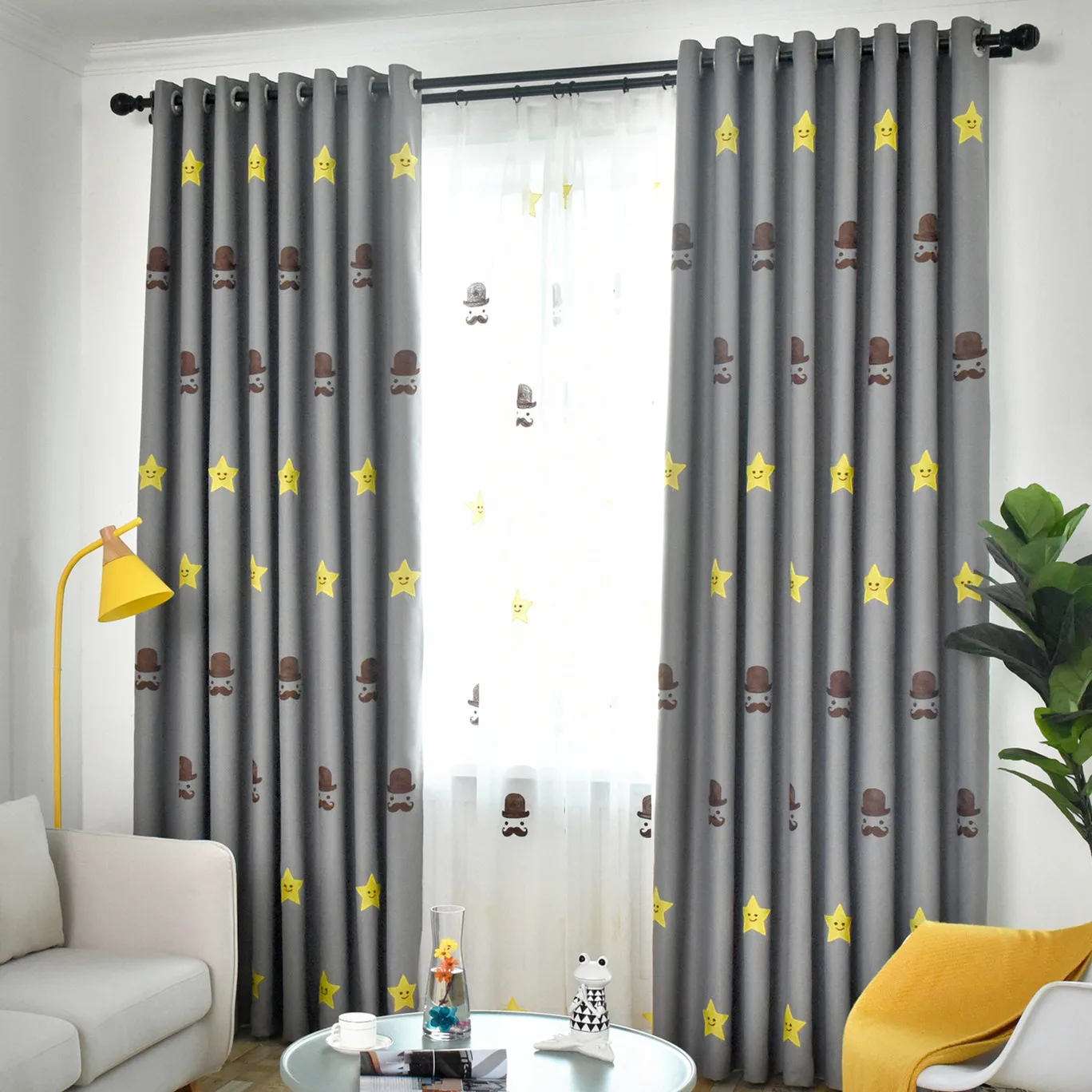 Modern Nordic Shading Curtains for Bedroom Children's Room Kids Curtain Cartoon Embroidered Curtain for Living Room
Modern Nordic Shading Curtains for Bedroom Children's Room Kids Curtain Cartoon Embroidered Curtain for Living Room
