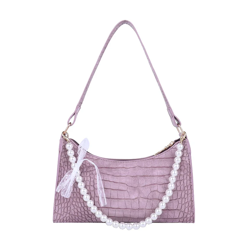 Fall/winter new French shoulder bag bag French stick bag pearl leisure diagonal bag armpit bag
Fall/winter new French shoulder bag bag French stick bag pearl leisure diagonal bag armpit bag