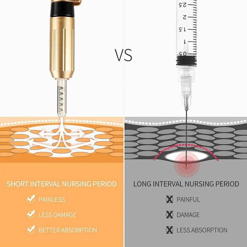 Newest 0.3ml hyalutonic pen High Presure hialuronic acid Pen pluma de acido hialuronico Hyaluron Gun Atomizer Syringe Needles
Newest 0.3ml hyalutonic pen High Presure hialuronic acid Pen pluma de acido hialuronico Hyaluron Gun Atomizer Syringe Needles