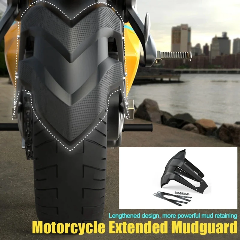 Motorcycle Rear Fender Wheel Cover Mudguard Universal Fender Splash Guard Accessories
Motorcycle Rear Fender Wheel Cover Mudguard Universal Fender Splash Guard Accessories