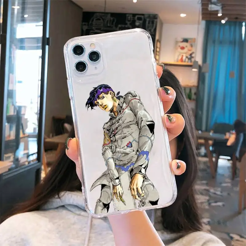 anime JOJOS BIZARRE Phone Case Transparent soft For iphone 5 6 7 8 11 12 s c se plus mini x xs xr pro max cover shell funda
anime JOJOS BIZARRE Phone Case Transparent soft For iphone 5 6 7 8 11 12 s c se plus mini x xs xr pro max cover shell funda