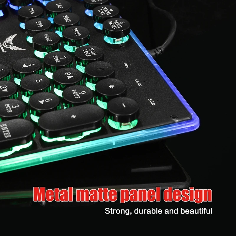 Gaming Keyboard USB Backlit Wired Keyboard for Game Laptop PC Computer Games Gamer Working Office Home Use
Gaming Keyboard USB Backlit Wired Keyboard for Game Laptop PC Computer Games Gamer Working Office Home Use