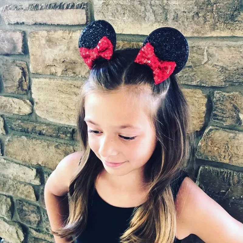 A Pair Hairpin Disney Ears Headband Cartoon Mickey Minnie Mouse Disneyland Bow Hawaii Headwear Hair Accessories for Baby Girl
A Pair Hairpin Disney Ears Headband Cartoon Mickey Minnie Mouse Disneyland Bow Hawaii Headwear Hair Accessories for Baby Girl