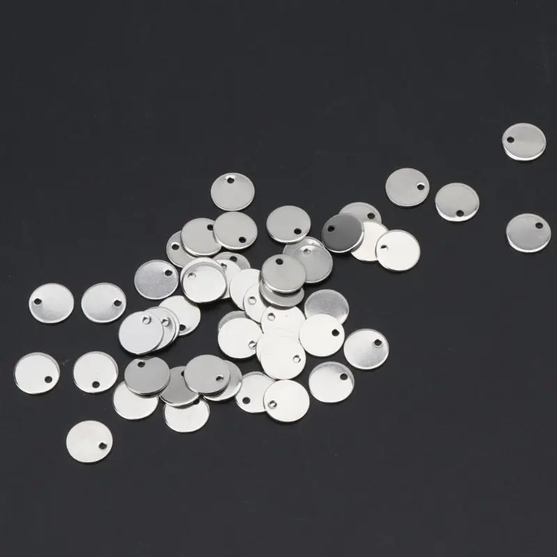 50Pcs Stainless Steel Sliver Round Dog Tag Stamping Blank Pendant Jewelry Making 85LB
50Pcs Stainless Steel Sliver Round Dog Tag Stamping Blank Pendant Jewelry Making 85LB