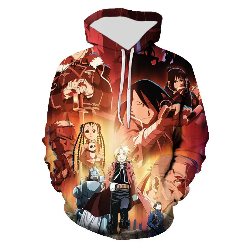 Новые толстовки с капюшоном в стиле Fullmetal Alchemist для мужчин женщин и детей, уличная одежда с 3D принтом, свитшот, пуловер, уличная одежда для мал...
Новые толстовки с капюшоном в стиле Fullmetal Alchemist для мужчин женщин и детей, уличная одежда с 3D принтом, свитшот, пуловер, уличная одежда для мал...