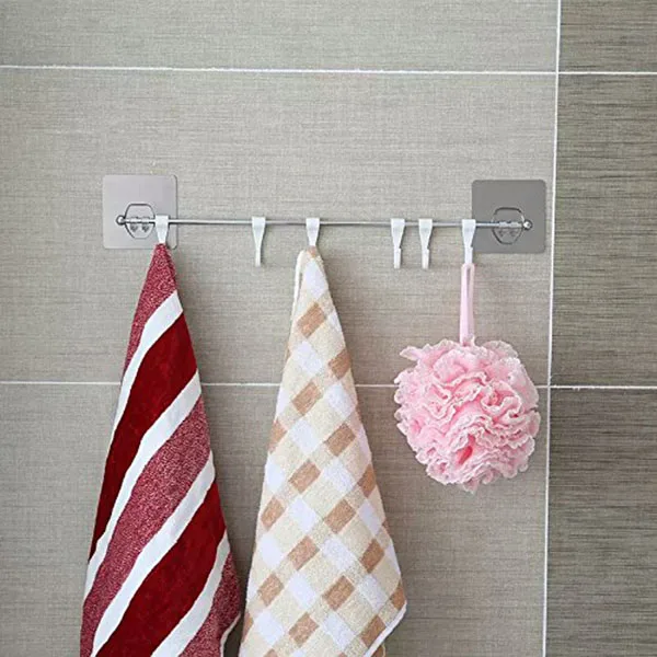 New Wall Bar Kitchen Storage Rack for Utensils Spatula Casserole with Wall Hook Waterproof Non-Trace Easy Installation without D
New Wall Bar Kitchen Storage Rack for Utensils Spatula Casserole with Wall Hook Waterproof Non-Trace Easy Installation without D