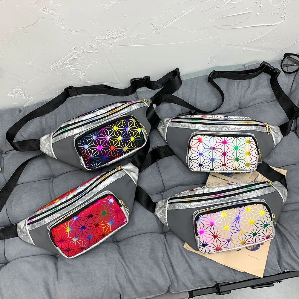 Stylish Large Capacity Running Waist Packs Male Female Laser Printing Crossbody Chest Bags Unisex PU Leather Shoulder Bags
Stylish Large Capacity Running Waist Packs Male Female Laser Printing Crossbody Chest Bags Unisex PU Leather Shoulder Bags