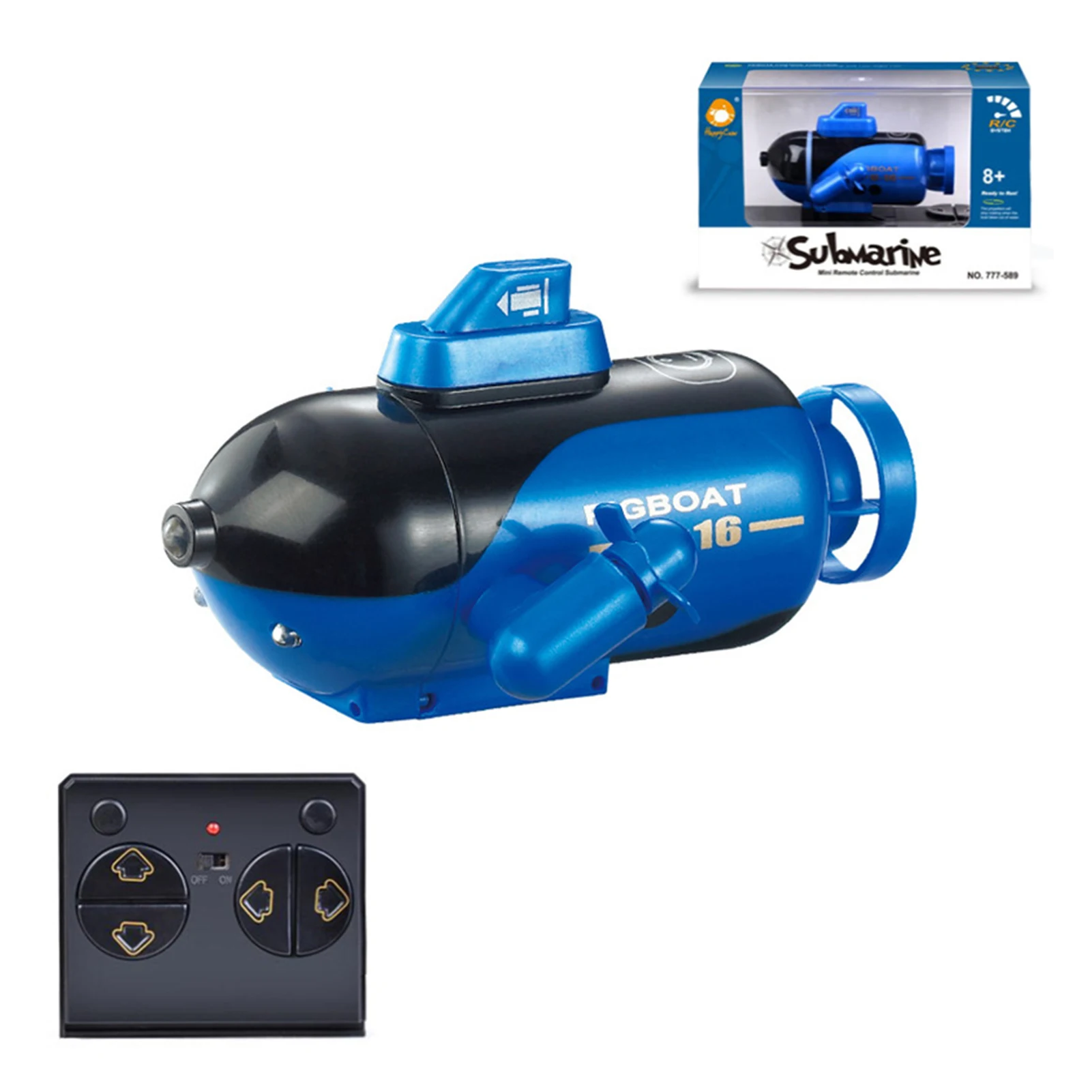 

RC Submarine Mini Radio Racing Remote Control Boat Ship RC Toy Induction Simulation Bathtub Pools Lakes Fishing Boat Kids Gift